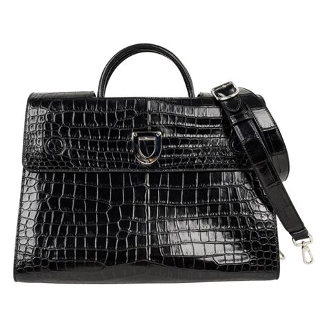 Dior Book Tote alligator bag .